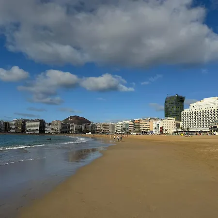 Luxury Family Beachfront 아파트 라스팔마스